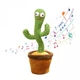 Танцующий кактус Зеленый 120 песен с подсветкой Dancing Cactus (IS33) - изображение 2