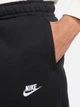 Спортивные штаны утепленные мужские Nike Sportswear Club BV2671-010 XL Black/Black/White (193147707496) - изображение 7