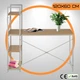 Компьютерный Стол Лофт 120 x 60 см Белый с Боковыми Полками Loran Loft Рабочий Офисный - изображение 1
