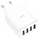 Мережевий зарядний пристрій Hoco на 4хUSB QC3.0 C102A White (C102A) - зображення 4