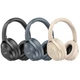 Навушники Bluetooth Hoco W37 Sound Active Noise бежеві - зображення 6