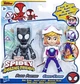 Игровой набор Marvel Spidey and His Amazing Friends Ghost-Spider and Black Panther Черная пантера Паук-призрак (F2244) - изображение 2