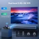Мультимедийный проектор Toperson T421 Full HD LED 8500 Лм Wi-Fi Bluetooth с динамиками - изображение 4