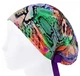 Медицинская шапочка женская HeadwearUniverse универсальная принт Змеиный разноцветный - изображение 3