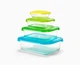 Набор стеклянных контейнеров Nest Glass Joseph Joseph 81060 - изображение 1