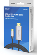 Кабель Savio CL-171 USB Type-C - HDMI v2.0b 2 м (SAVKABELCL-171) - зображення 3