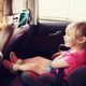 Автомобільний тримач для планшета та телефону в підголовник Baseus Backseat SUHZ-01 Black - зображення 2