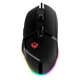 Игровая компьютерная мышь проводная MEETION Backlit Gaming Mouse RGB MT-G3325 5000 DPI RGB подсветка black - изображение 1