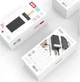 Зовнішній акумулятор повербанк Power bank XO PR130 40000mAh |2USB/Type-C/Micro, QC/PD| Black - зображення 7