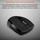 Беспроводная мышь MeeTion Wireless Mouse 2.4G MT-R560 для пк и ноутбуков black - изображение 7