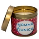 Ароматическая свечка Magic Lights Mamma 6 unica, 7,5*7 см, ваниль (40009-6) - изображение 1