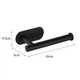 Держатель туалетной бумаги из нержавейки Fumei LS-S304 S16 Black - изображение 3