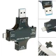 USB тестер струму напруги ємності, Type-C MicroUSB, Atorch J-7C - зображення 3