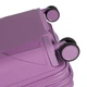 Чемодан малый полипропилен Airtex сиреневый 245 purple (S) - изображение 5