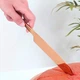 Лопатка и нож для торта розовое золото REMY-DECOR из нержавеющей стали набор для десертов и свадебного торта - изображение 4