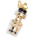 Штекер коннектор разъем типа банан Banana Plug 4 мм гнездо, Gold/Black line (48560) - изображение 4