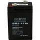 Батарея к ИБП LogicPower LPM 6В 4.5 Ач (3860) (204628) - изображение 1