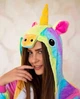 Пижама Кигуруми Радужный Единорог L - изображение 5