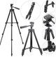 Штатив TRIPOD TF-3120B для фотоапарата і смартфона з рівнем (Чорний ) IS3) - зображення 3