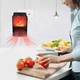 Обогреватель камин с пультом Flame Heater 500W электрический (1076MNBGRV-1) (1076MNBGRV-1) CLS55 - изображение 4