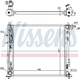 Радіатор охолодження Nissens (606606) - зображення 1