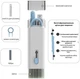 Багатофункціональний набір Multifunction cleaning brush 7в1 для чищення електроніки та гаджетів Синій - зображення 7