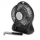 Портативний акумуляторний міні-вентилятор Portable Fan Mini Чорний (518603) - зображення 3