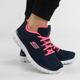 Buty na siłownię damskie Skechers Graceful - Get Connected 12615W-NVHP 36 (6US) 23 cm Czarne (190872893869) - obraz 2