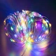 Гірлянда нитка роса світлодіодна крапля роси 20 LED 2 м роса на дроті, різнокольорова, на батарейках 2 шт АА (батарейки в комплект не входять), Bounce ar. 8723 - зображення 1