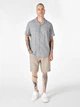 Рубашка летняя мужская Colin's CL1063689KHA S Khaki (8683197581716) - изображение 3