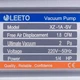 Вакуумный насос с манометром LEETO XZ-1А-SV (1 ступ. 50 л/мин.) - изображение 2