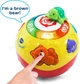 Развивающая музыкальная игрушка Мячик с животными VTech Exercise and Fitness Wiggle and Crawl Ball - изображение 3