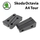 Упор (демпфер накладка) замка дверей Skoda Octavia A4 Tour (4 двери) 4e4837763 Литые - изображение 1