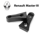 Упор (демпфер накладка) замка дверей RENAULT Master III (2 двери) Литые - изображение 1