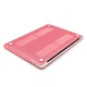 Чохол-накладка HardShell Case для Macbook Air 13.3" New(2018-2020) Matte Pink (MC-0103) - зображення 2
