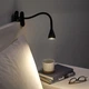 Лампа светодиодная с зажимом IKEA NAVLINGE черная 004.498.77 - изображение 2