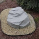 Декоративний ланшафтний камінь для саду з штучного мармуру Prezent Marble мармур сірий - зображення 7
