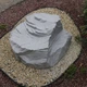 Декоративний ланшафтний камінь для саду з штучного мармуру Prezent Marble мармур сірий - зображення 8