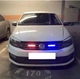 Страбоскоп Світлодіодний 12V DRL / 3W* 6LED / 12 Режимів / З Пультом / Червоно-Синій-Жовтий (V28H) - зображення 4
