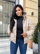 Женская куртка с капюшоном "MiLedy" 56-58 Бежевый - изображение 2