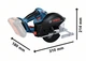 Акумуляторна циркулярна пилка BOSCH GKM 18V-50 (06016B8002) (L-Boxx) - зображення 2