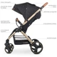 Коляска детская El Camino ME 1053G DYNAMIC PRO Special Black, черный - зображення 3