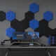Акустическая панель Elgato Foam acoustic panels Starter Set Blue 6 шт (10AAL9901) - изображение 4
