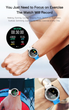 Smartwatch Kumi M1 Czerwony (KU-M1/RD) - obraz 7