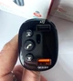Автомобильный FM трансмиттер модулятор XO BCC03 2 USB зарядное устройство Черный - изображение 4