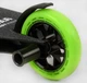 Самокат трюковой Best Scooter SCS-система пеги алюминиевый диск и дека Черно-зеленый (MT-60611) - изображение 5