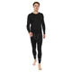 Спортивная компрессионная футболка мужская Zelart Heroe 508 размер 2XL (180-185 см) Black - изображение 6