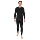 Спортивна футболка чоловіча Zelart Lidong 518 розмір 2XL (180-185 см) Black-White - зображення 6