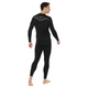 Спортивная компрессионная футболка мужская Zelart Heroe 510 размер 2XL (180-185 см) Black-White - изображение 7