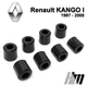 Ремкомплект ограничителя дверей Renault Kango (I) 1997 до 2008 фиксаторы вкладыши втулки - изображение 4